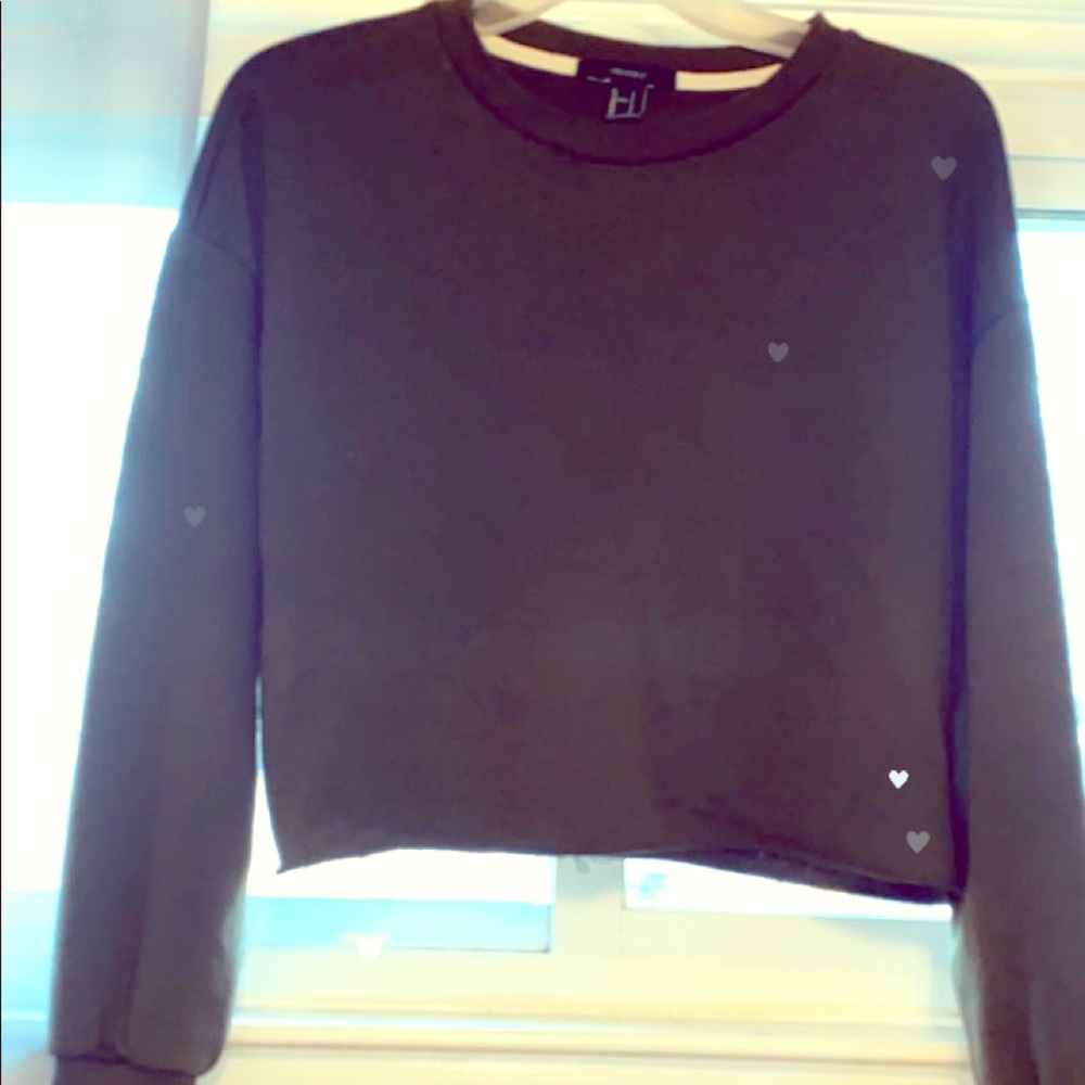 Cropped sweatshirt